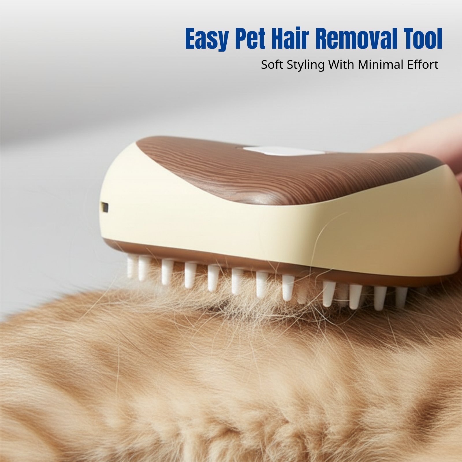 Steam Spray Pet Comb, Wooden T - Pet Hair Remover Brush recension och pris