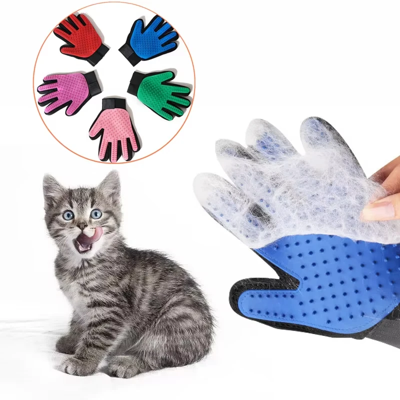 Pet Glove Cat Grooming Glove C - Pet Hair Remover Brush recension och pris