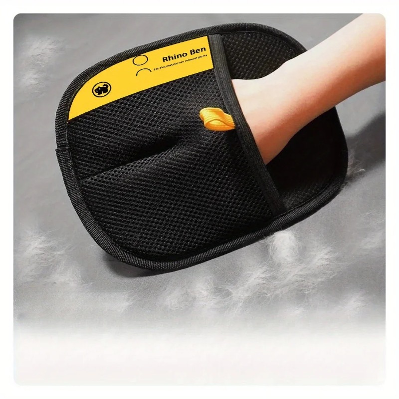 2-Piece Pet Hair Removal Glove - Pet Hair Remover Brush recension och pris