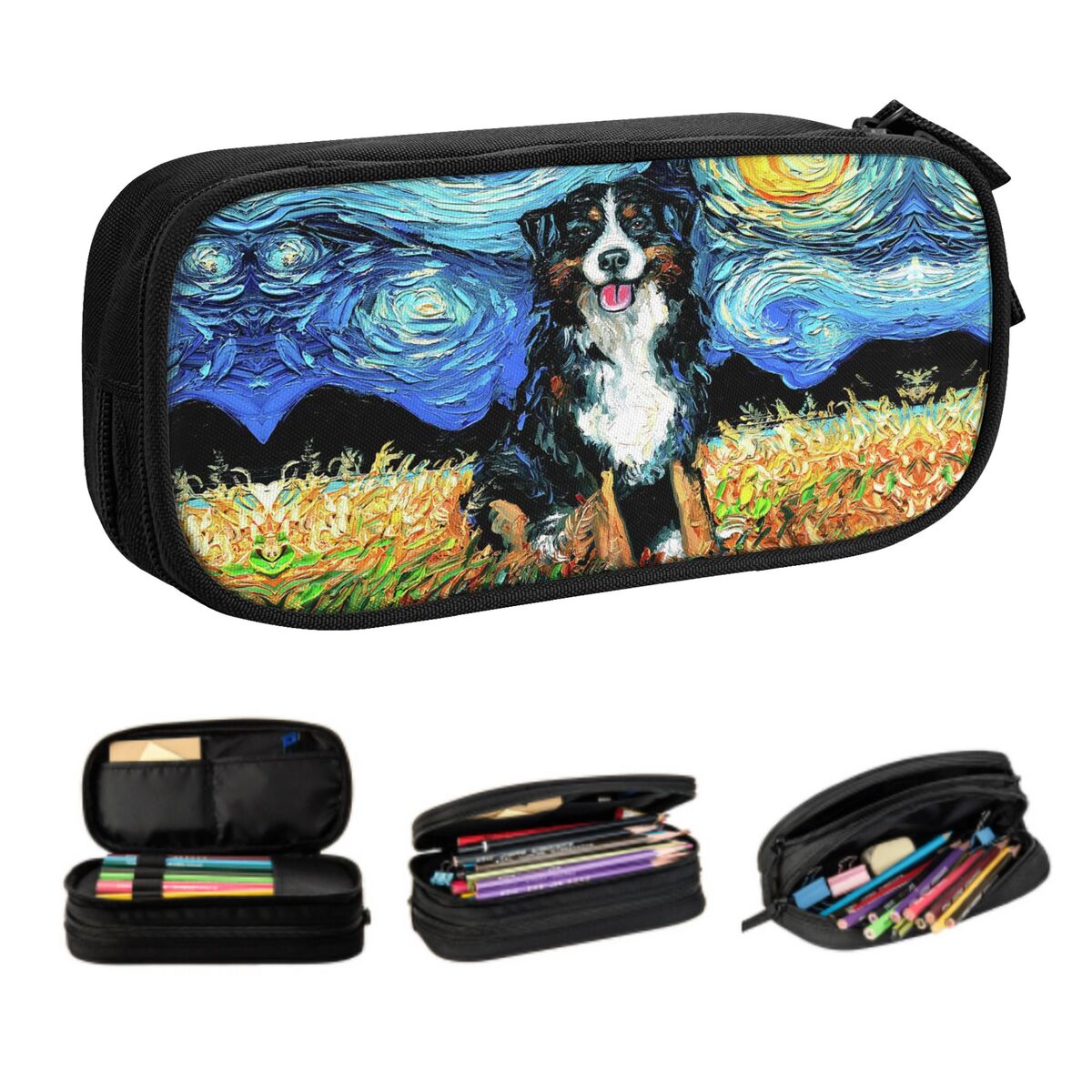 Custom Starry Night Bernese Mo - Pet X Supplies & Tack recension och pris