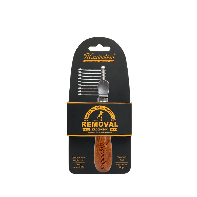 Pet Dog Comb Antique Solid Woo - Pet X Supplies & Tack recension och pris
