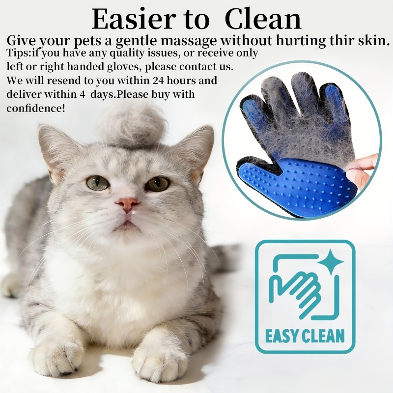 2 Pcs Cleaning Gloves Suitable - Pet Hair Remover Brush recension och pris