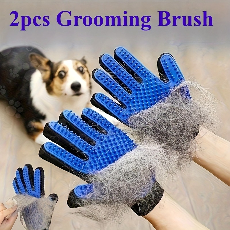 2 Pcs Cleaning Gloves Suitable - Pet Hair Remover Brush recension och pris
