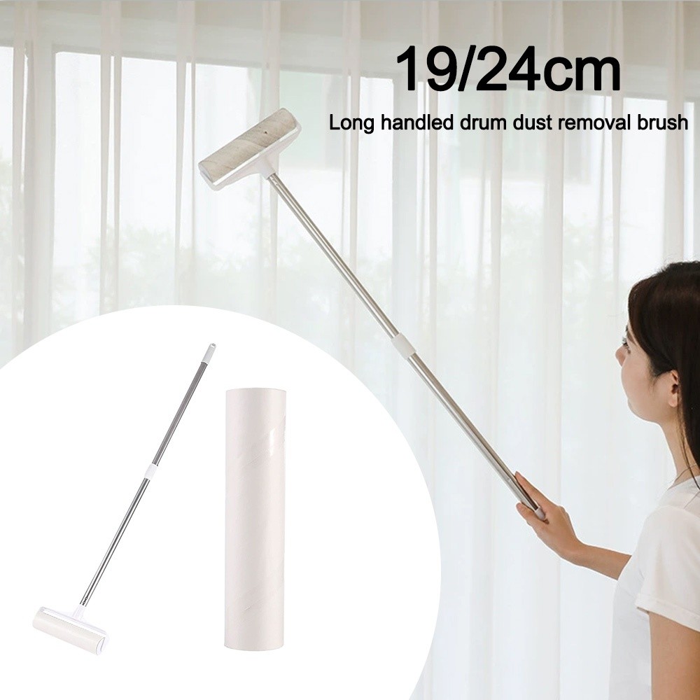 Tearable Long Handle Lint Roll - Pet Hair Remover Brush recension och pris