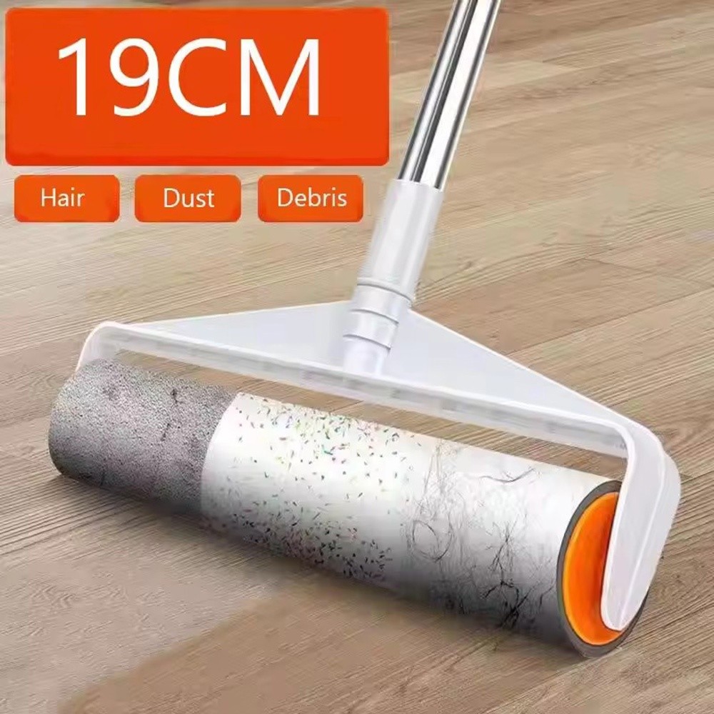 Tearable Long Handle Lint Roll - Pet Hair Remover Brush recension och pris