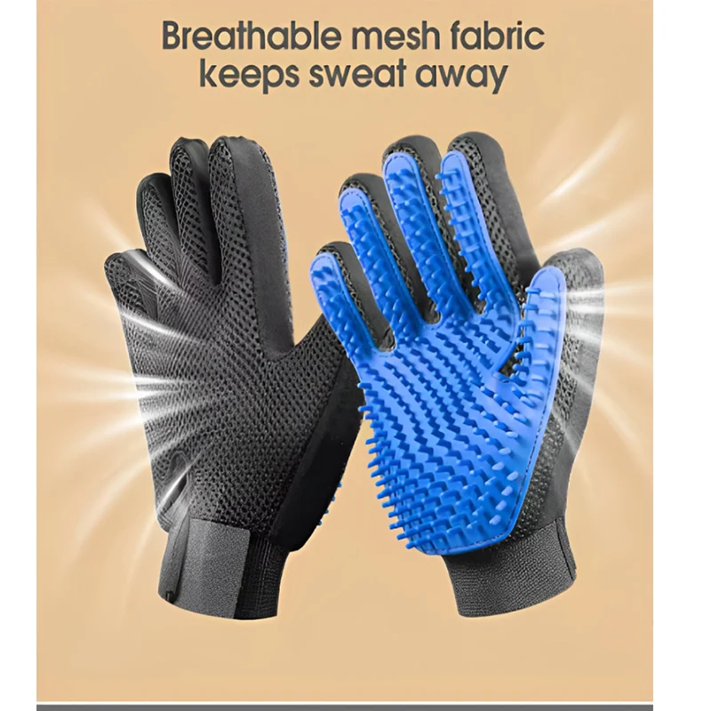 Pet Hair Glove Comb Pet Dog Ca - Pet Hair Remover Brush recension och pris