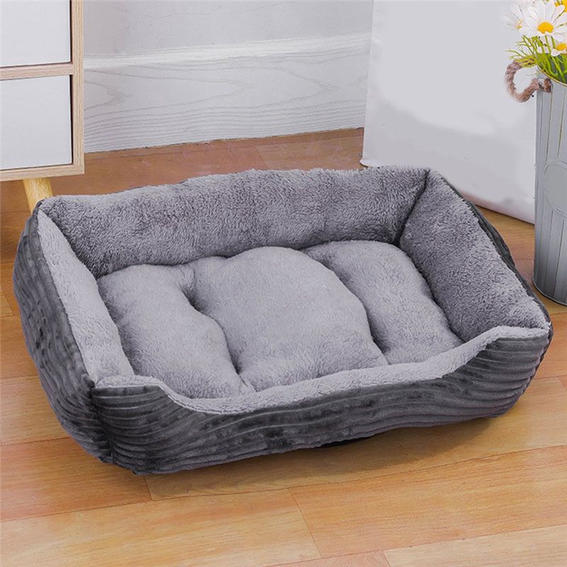 AEA9-Grey Dog Bed Pet Square P - Pet X Supplies & Tack recension och pris