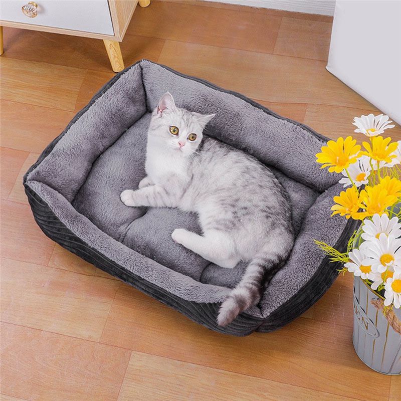 AEA9-Grey Dog Bed Pet Square P - Pet X Supplies & Tack recension och pris
