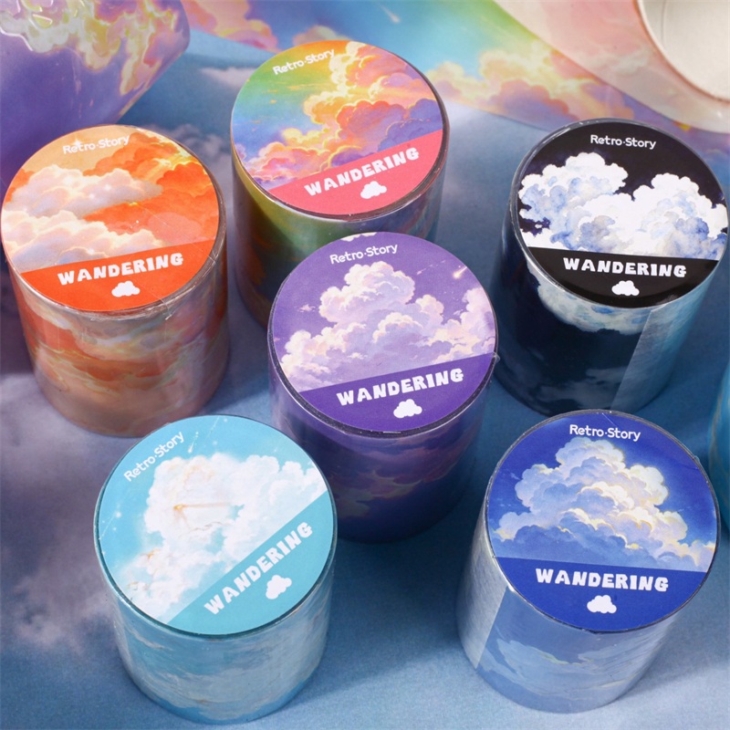 JIANQI 50mm X 2m PET Sky Cloud - Pet X Supplies & Tack recension och pris