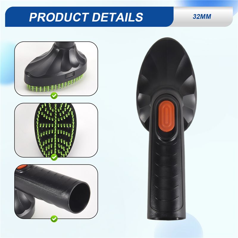 VEHO-Cat Dog Pet Massage Vacuu - Pet Hair Remover Brush recension och pris